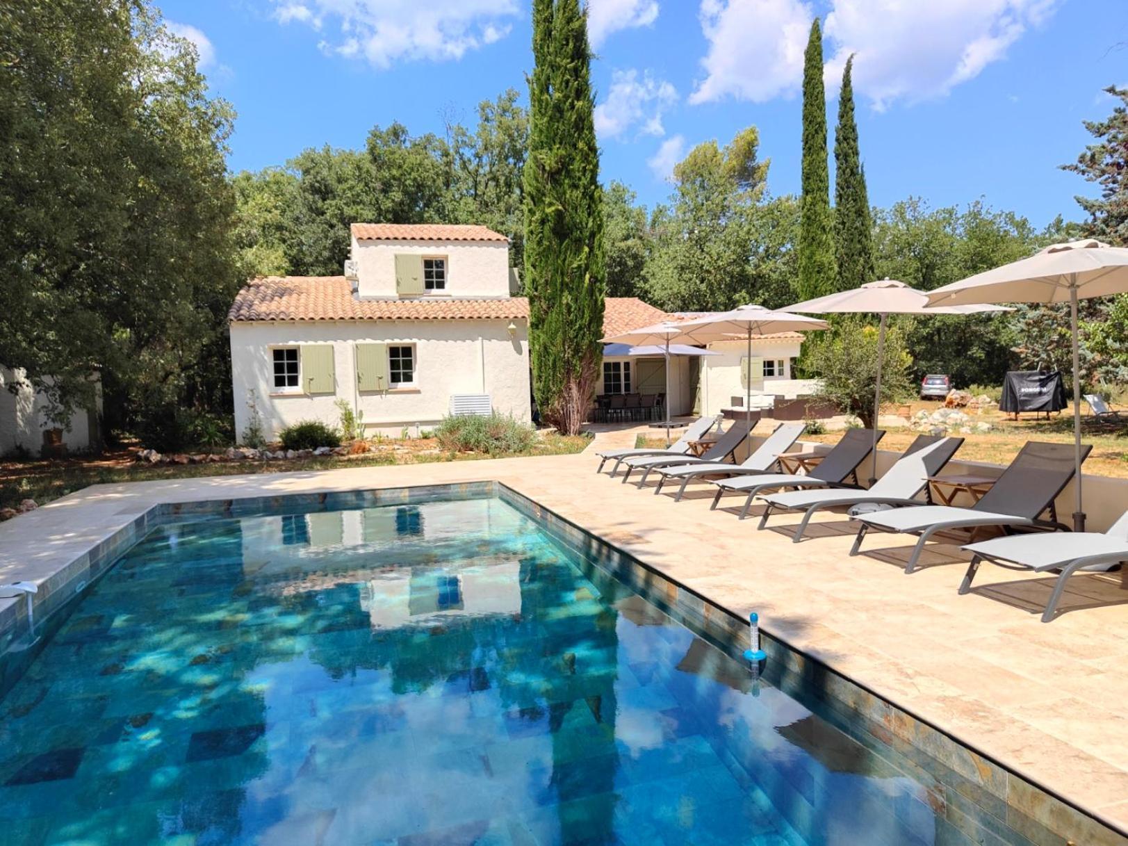 Villa Handres Nans-les-Pins Kültér fotó